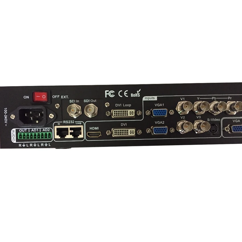Светодиодный дисплей видео процессор VDWALL LVP605S Hdmi Композитный Usb DVI SDI vga вход Dvi Vga