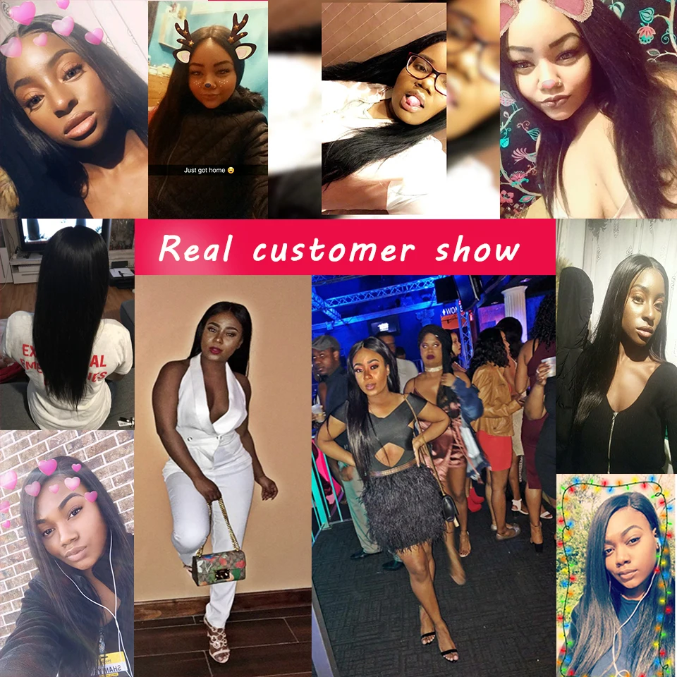 Дебютные волосы 360 фронтальная с связками не Реми бирманские прямые натуральные 3