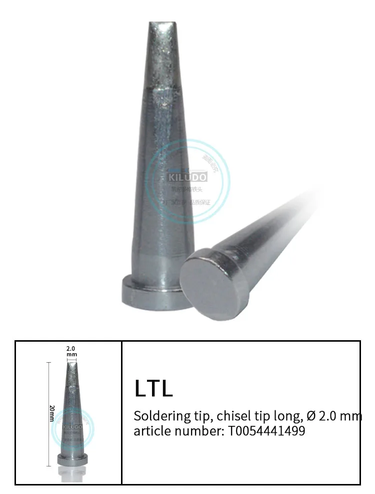 KILUDO 5 шт WSP80 LTL НЧ 2,0 мм WSD81 паяльная станция Ville для weller Совет