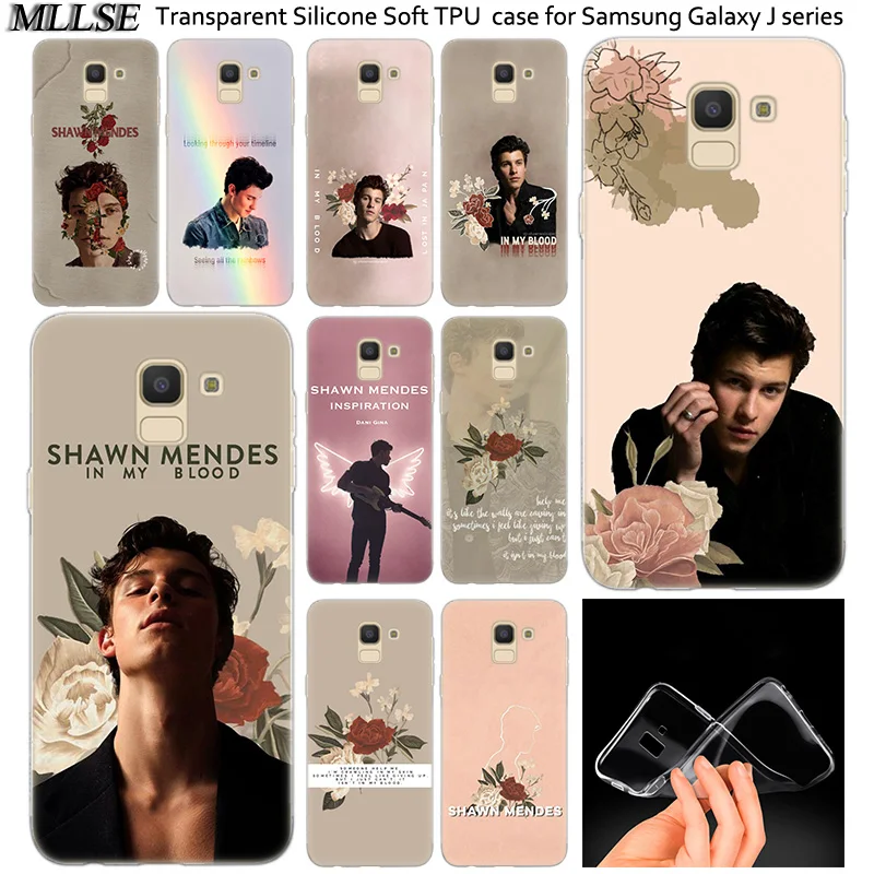 Хит продаж мягкий силиконовый чехол Shawn Mendes 98 для Samsung Galaxy J2Pro J4 J6 J8 2018 J3 J5 J7 2016 2017EU