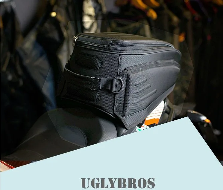 Лучшая модная сумка мотоциклетные сумки новые Uglybros Ubb-224 мотоциклетная задняя