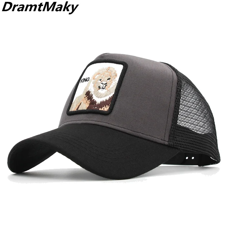 

23 colors embroidery gorra animal Baseball Caps men Mesh Snapback caps Unisex hat women hombre bone Casquette Hip Hop cap gorras