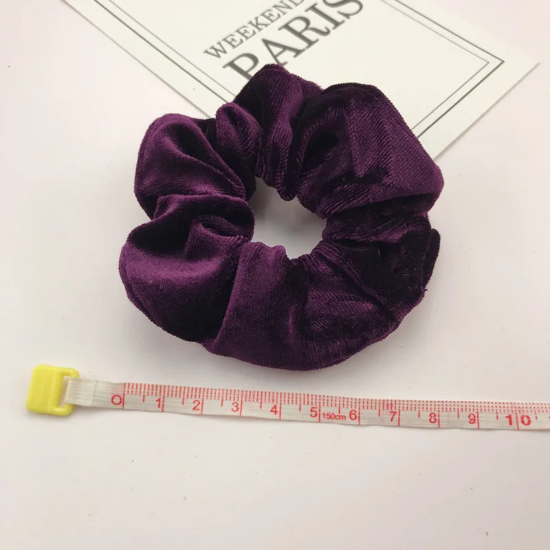 Новинка 1 шт. однотонные женские резинки для волос эластичные Bobble Sports Dance Charming