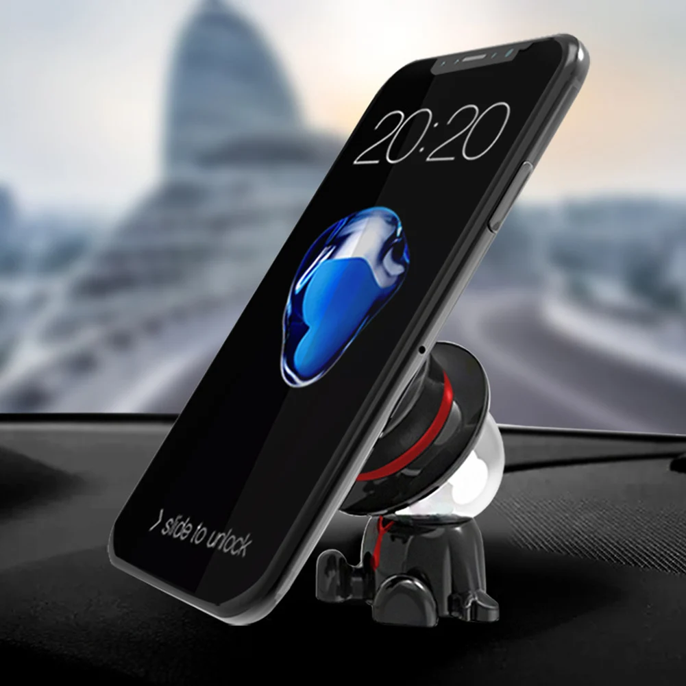 Магнитный автомобильный держатель для телефона с поворотом на 360