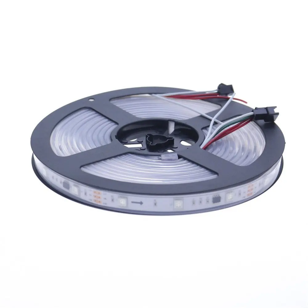 RGB лента WS2811 5050 SMD 12 В постоянного тока 30/60 светодиодов/м светодиодные пиксели