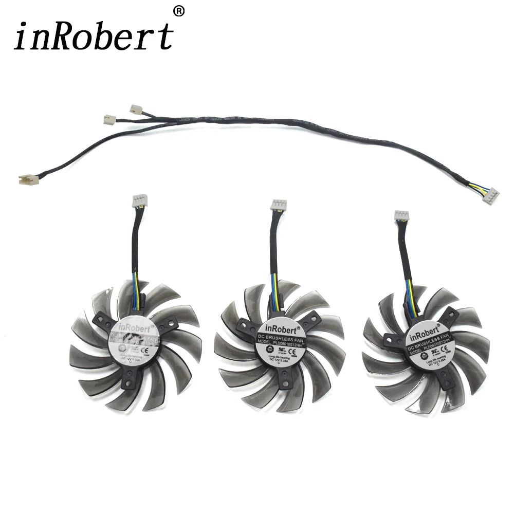 Кулер для видеокарты Gigabyte GTX 980 760 670 580 R9 290X 75 мм|graphics card cooler fan|cooler fancooling fan |