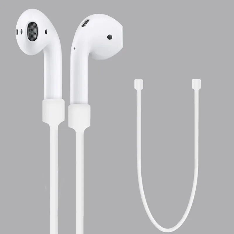 Новый Белый силиконовый ремешок для беспроводных наушников Airpods I7s i10 TWS гарнитура