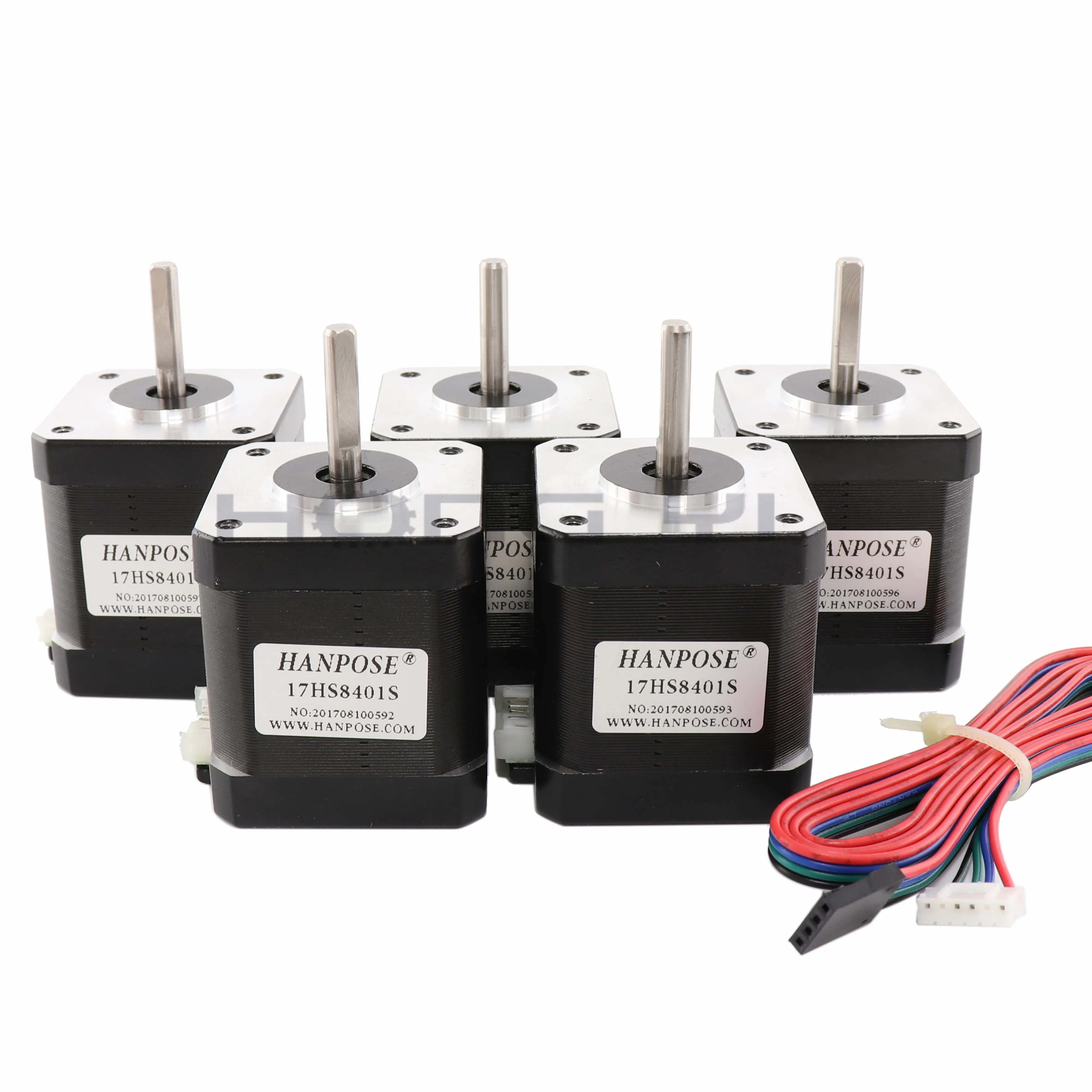 Электродвигатель шаговый 4 lead Nema17 48 мм/78Oz in/1.8a мотор 1 7 а 17HS8401S D для 3D принтера с