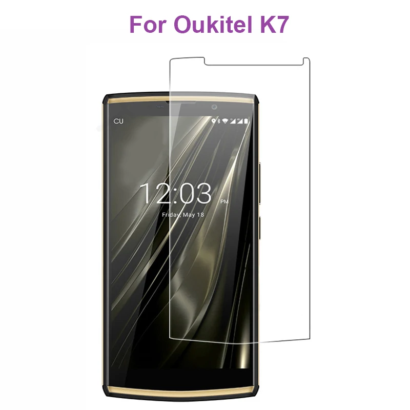 Закаленное стекло для Oukitel K7 4G Защитная пленка экрана 9H 2.5D Передняя ЖК телефона 2