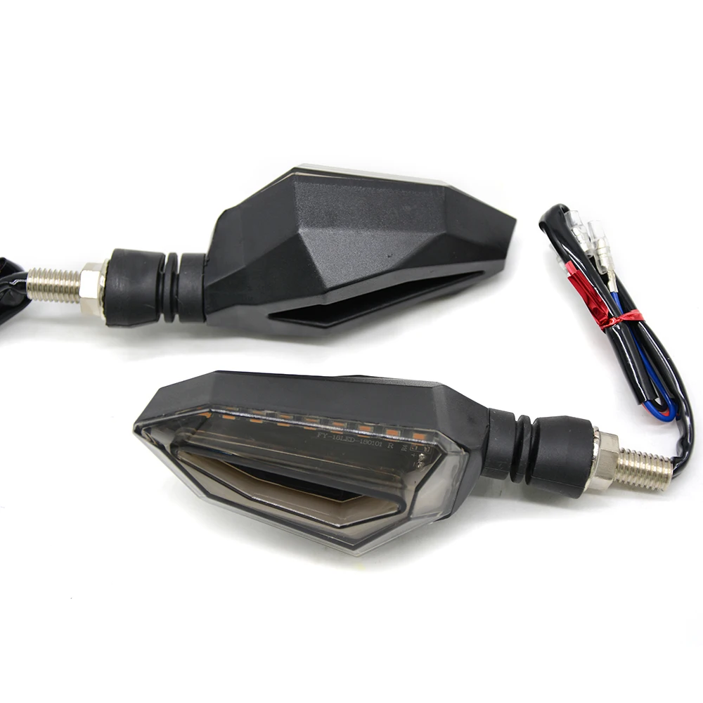 Universal Motorcycle 12 LED Turn Signal Lights Blinker Front Rear For Kawasaki Ninja ZX-6R ZX-7R ZX-9R Honda NC14 NC17 19 |