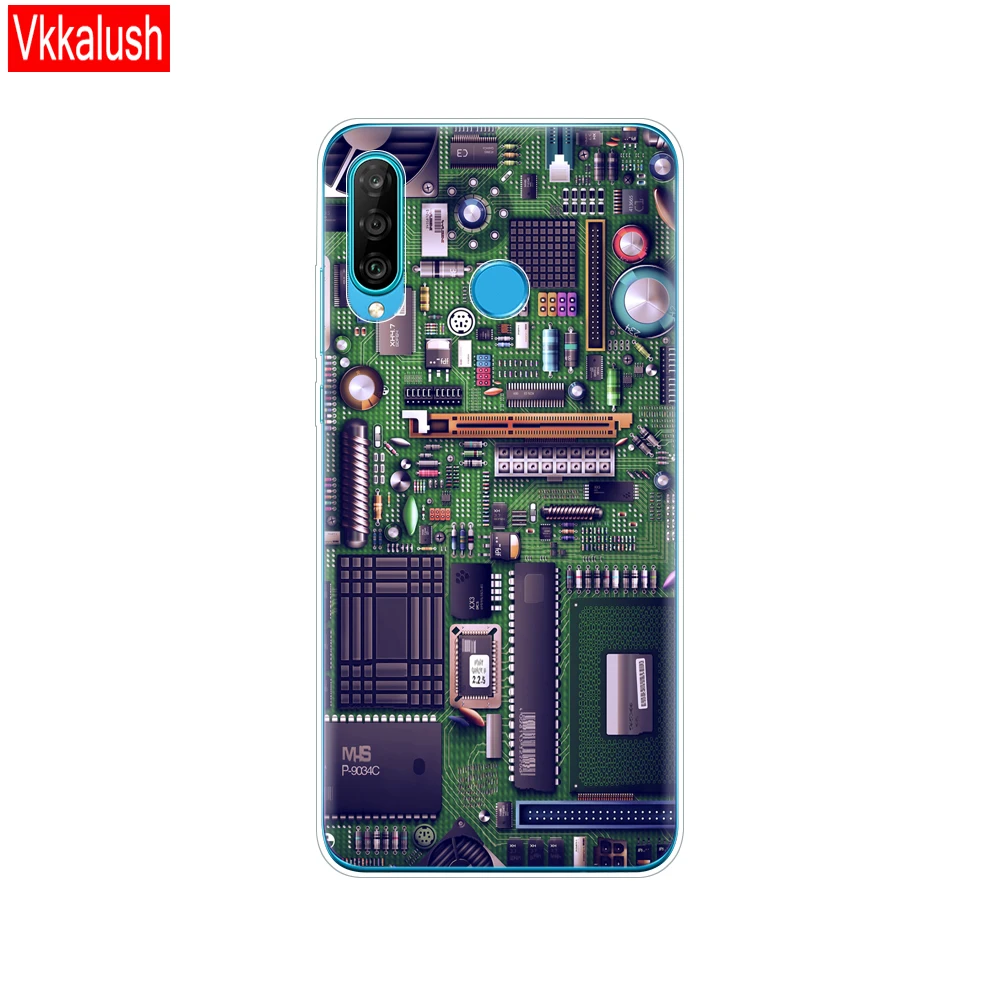 Мягкий чехол для телефона huawei P30 Pro Чехол Силиконовый ТПУ для телефона задняя крышка на huawei P30 Pro VOG-L29 ELE-L29 P 30 Lite - Цвет: 80083