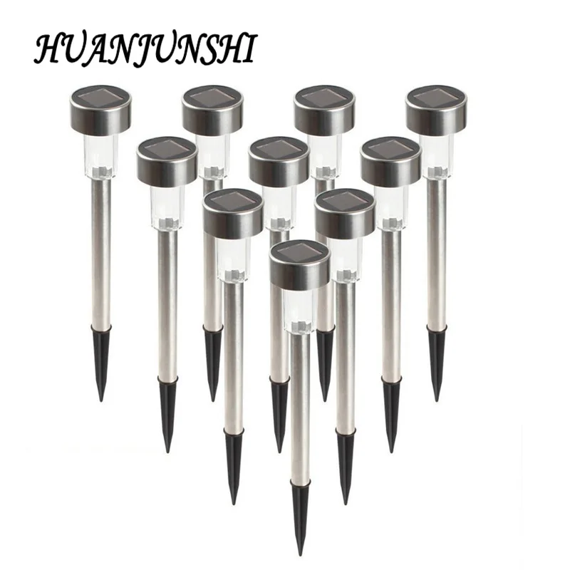 10 шт./лот светодиодная солнечная панель с шипами Точечный светильник для