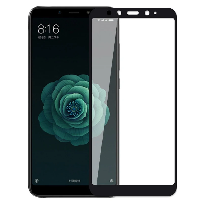 2 шт для Xiaomi Mi A2 5 99 &quotЗащита экрана полное покрытие Закаленное стекло Защитная