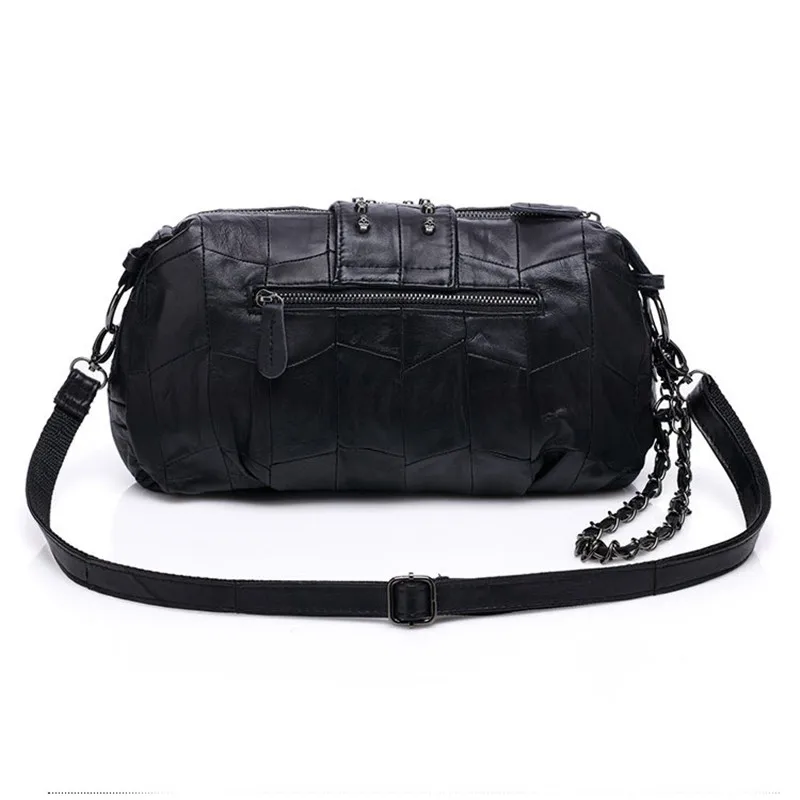 ICEV новые европейские модные сумки из натуральной кожи с черепом овечьей