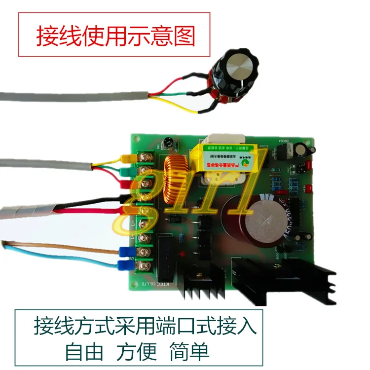 Высокая мощность PWM110V постоянного тока постоянный магнит возбуждение