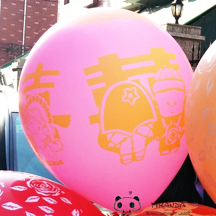 10 шт. новые латексные воздушные шары свадебные с принтом толстые надувные Globos