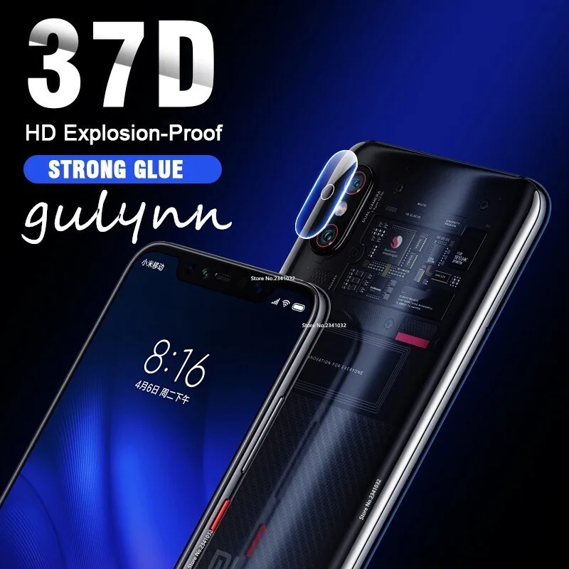 Защитное стекло для камеры 2 шт. Xiaomi Redmi 7 Note 5 6 Pro A Mi9 Mi 9SE 8 A2 Lite Mix 2S 3|Защитные стёкла
