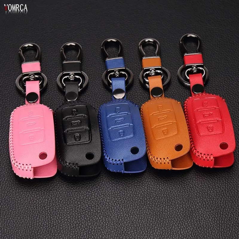 2016 Hot sale car key case for VW Golf Polo Illuminate 4 5 6 Passat Tiguan Jetta Porada Kodak Octavia Fabia Exquisite YETI A4 A5 |