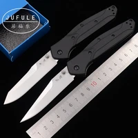 jufule new 943 nylon glass fiber handle mark d2 blade copper washer folding camp hunting pocket outdoor edc tool kitchen knife