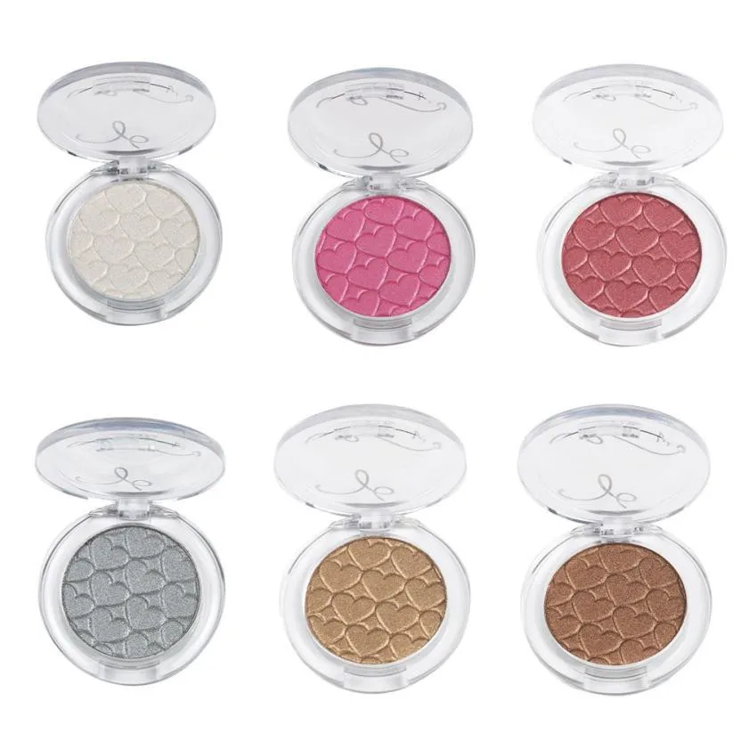 Палитра теней для век косметика Diamond Glitter Metallic21 телесный кремовый