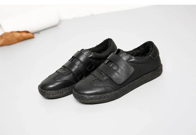 PEIPAH/Весенняя повседневная женская обувь из коровьей кожи; zapatos mujer; женские кроссовки; Zapatillas Deportivas Mujer; Женская прогулочная обувь