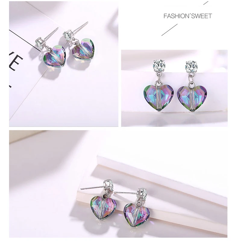 BAFFIN оригинальные кристаллы от Swarovski Love серьги-капли из бисера висячие серьги для
