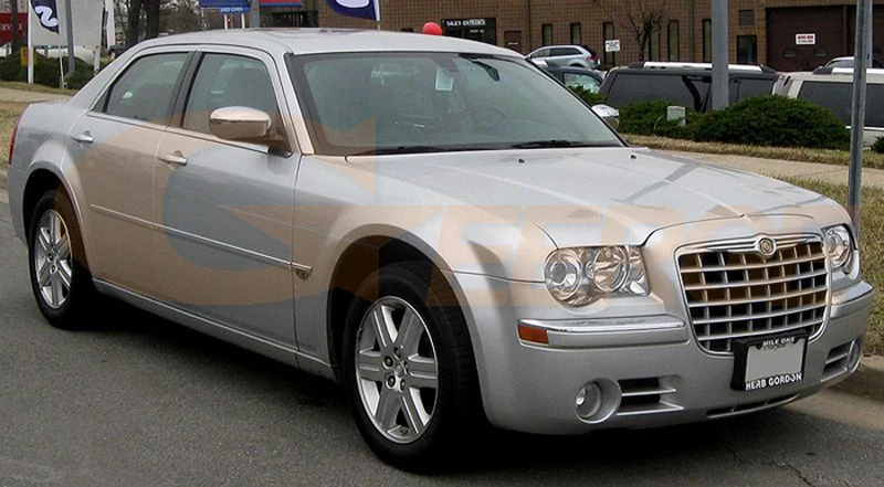 Для Chrysler 300C 2004 2005 2007 2008 2009 2010 RF Bluetooth APP контроллер мульти-Цвет ультра яркая цветная(RGB) комплект светодиодов «глаза ангела»