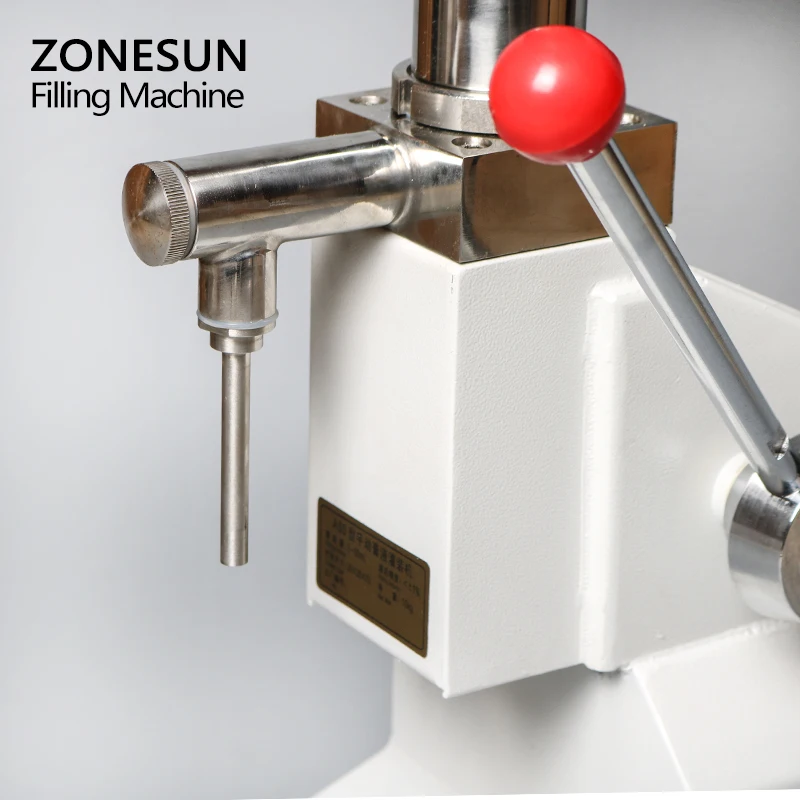 ZONESUN ручная машина для наполнения пасты, машина для наполнения жидкостью, машина для наполнения крема, машина для наполнения соуса, варенья, полировки 0-50 мл