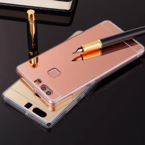 Чехлы для Huawei Honor 6A ТПУ зеркальный чехол P8 P9 Lite 2017 P10 тонкий с полным покрытием 7X 7 6X