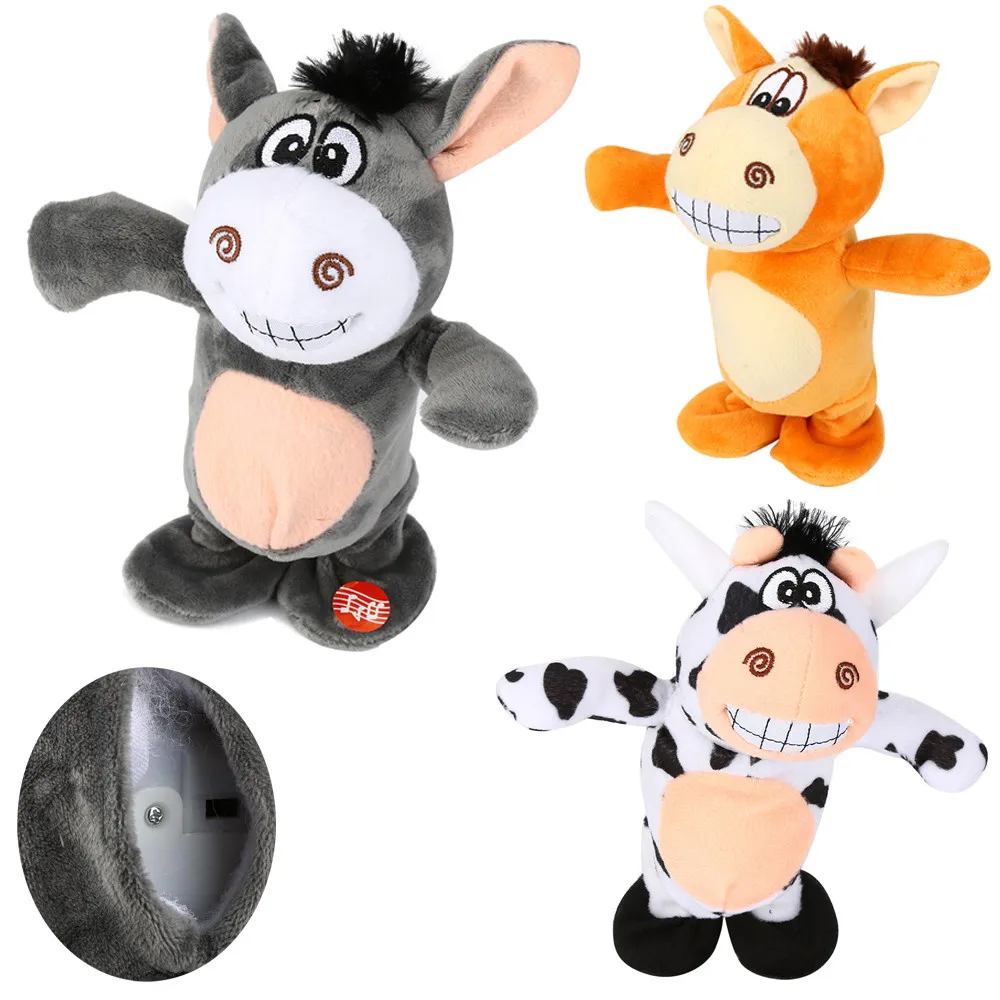 2017 * Новинка восхитительный интересный говорящий плюшевый Ослик|kids toys|donkey plushkids