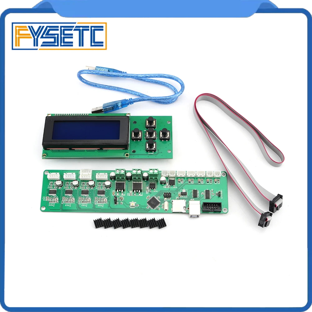 2004LCD + Melzi 2 0 1284P 3D печатная плата с микросхемами ATMEGA1284P аксессуары для Tronxy 3d принтер