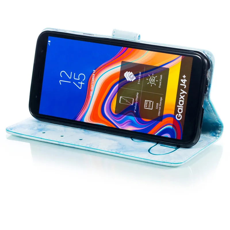 Кожаный чехол для samsung Galaxy J4 J6 плюс J3 J5 J7 2017 EU версия Чехол 2016 флип с отделением