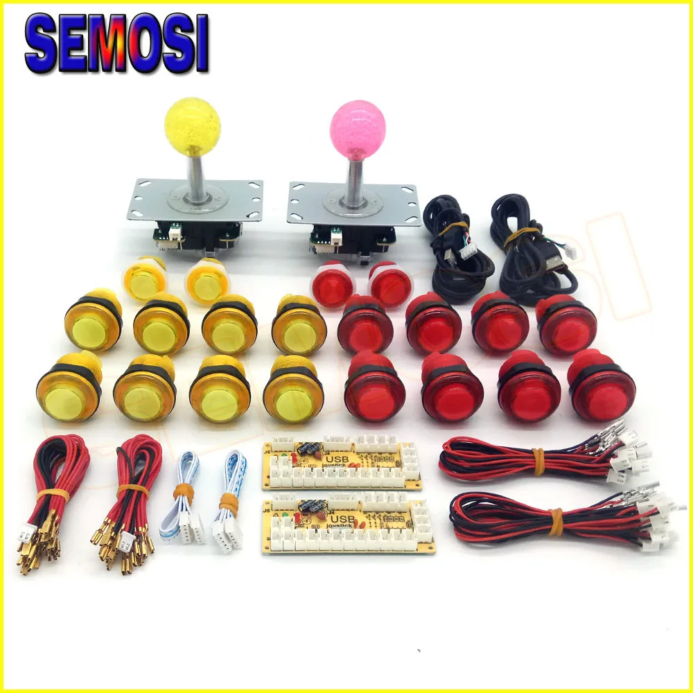 5 контактный светящийся аркадный джойстик сделай сам с нулевой задержкой USB