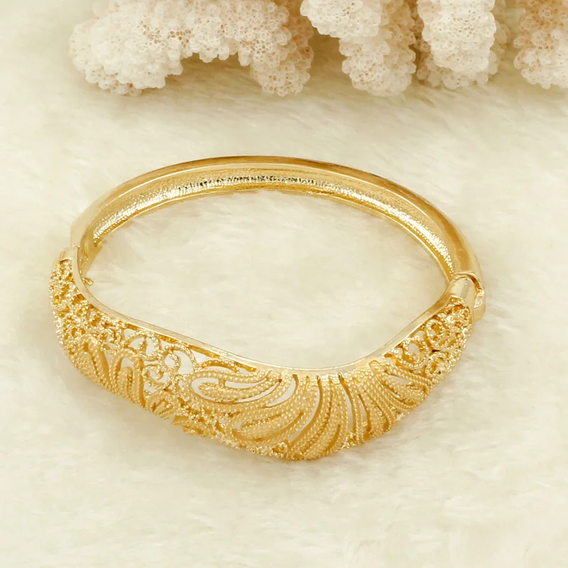 Liffly большой массивный Африканский бисер Ювелирный Набор оптом качество Дубай