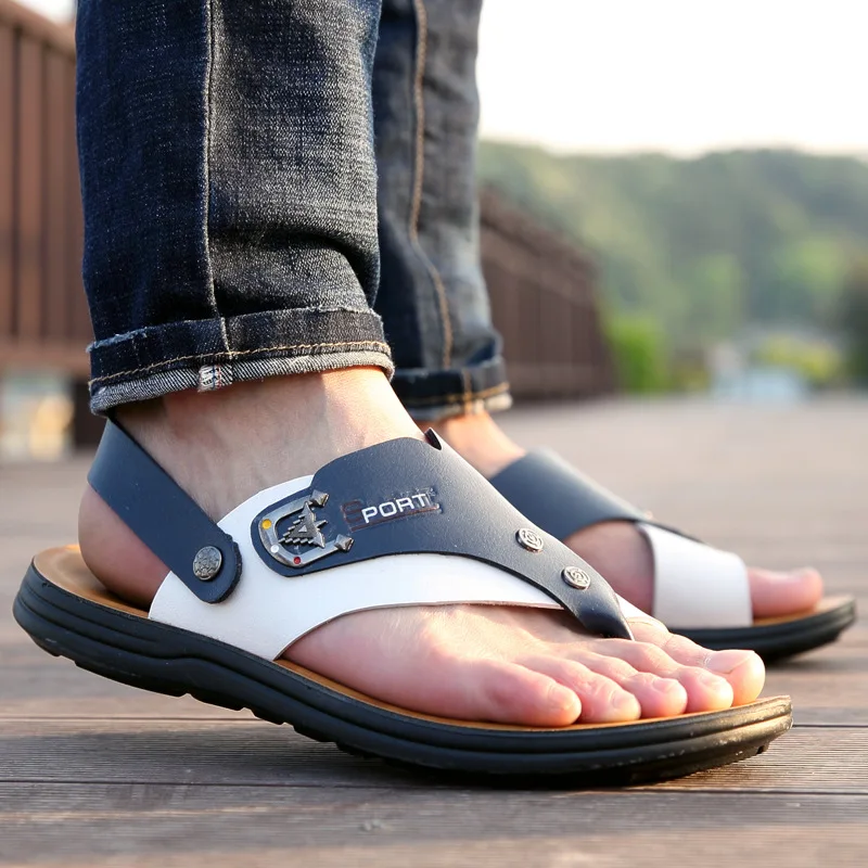 Новинка мужская пляжная обувь повседневные сандалии высококачественные