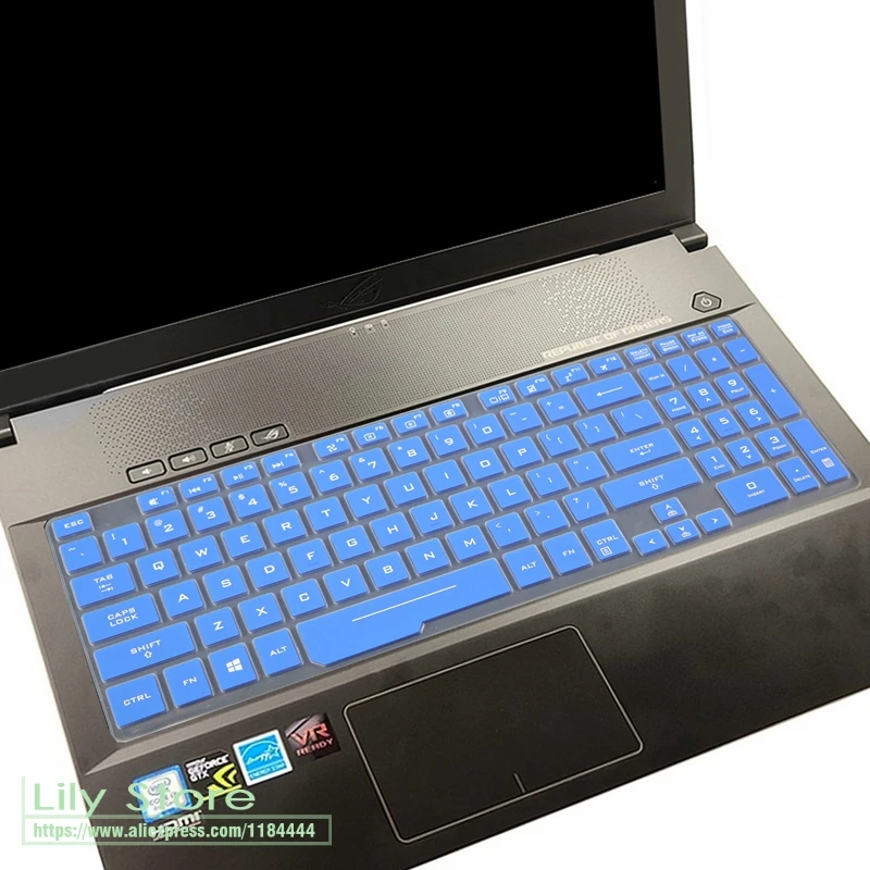 Для ASUS ROG Hero III Scar III Strix G731GW G731GT G731GU G731 GW GT GU 17,3 дюймов игровой ноутбук силиконовый чехол для клавиатуры