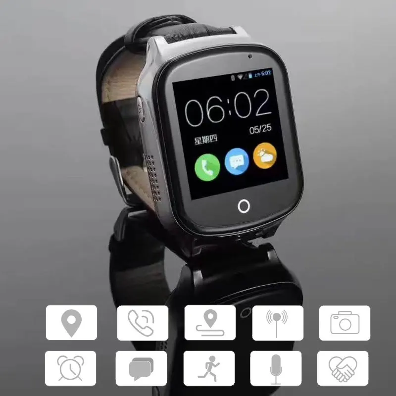 Новый 3G Смарт GPS трекер часы Поддержка GPS WIFI LBS найти SOS камера для детей пожилого возраста Finder Smartwatch IOS Android APP