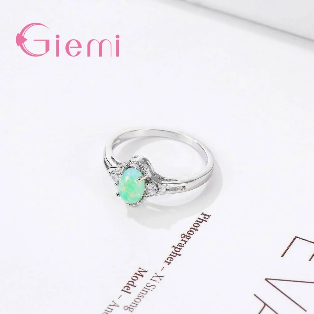 Женские вечерние кольца из настоящего стерлингового серебра 925 пробы ювелирные