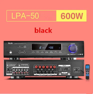 

Новый LPA50 600 Вт FIHI AV 5,1 канальный домашний кинотеатр Bluetooth 4,0 цифровой аудио усилитель с оптоволоконным коаксиальным USB SD проигрывателем без п...