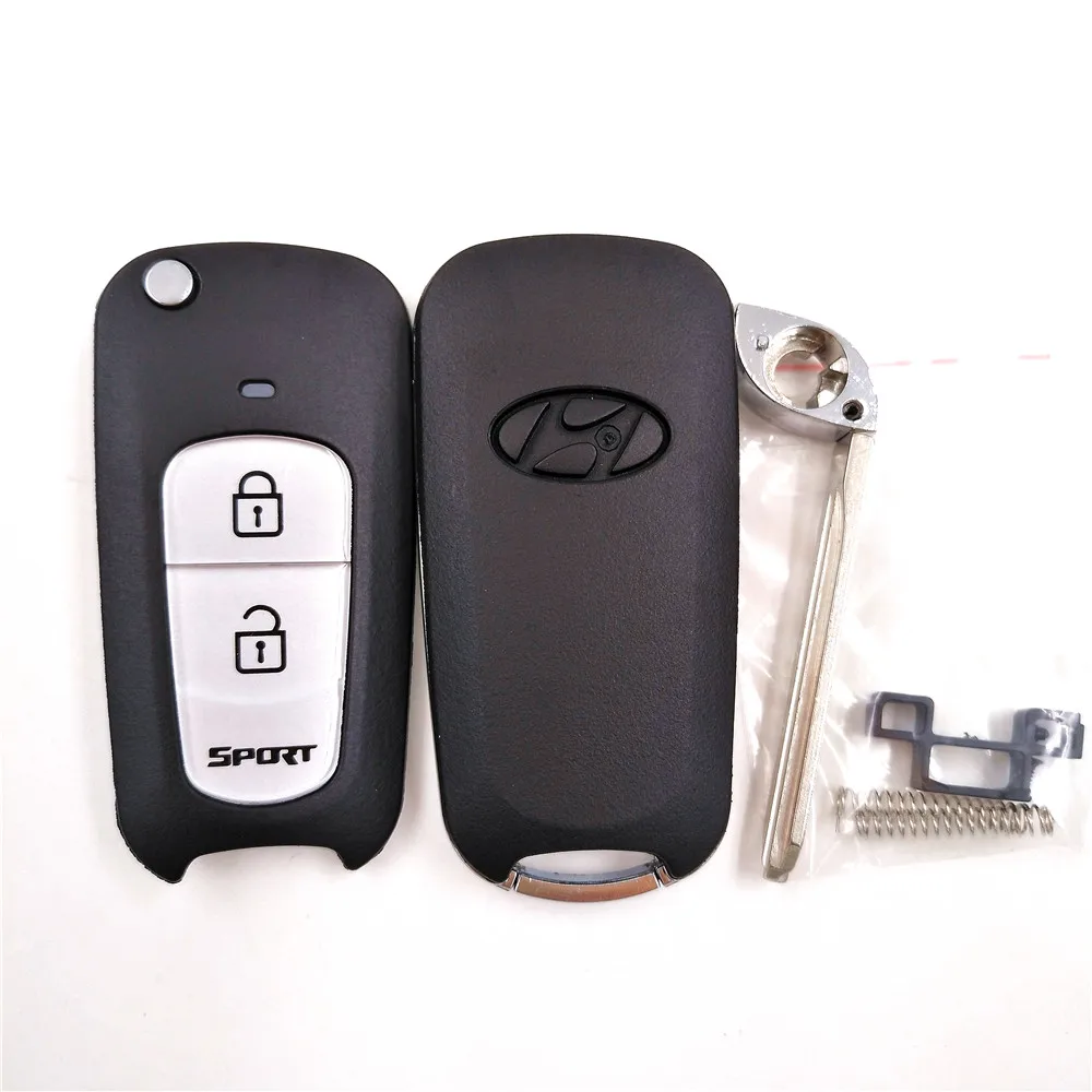 2 кнопки Замена изменения ключа оболочки автомобильный Пульт дистанционного