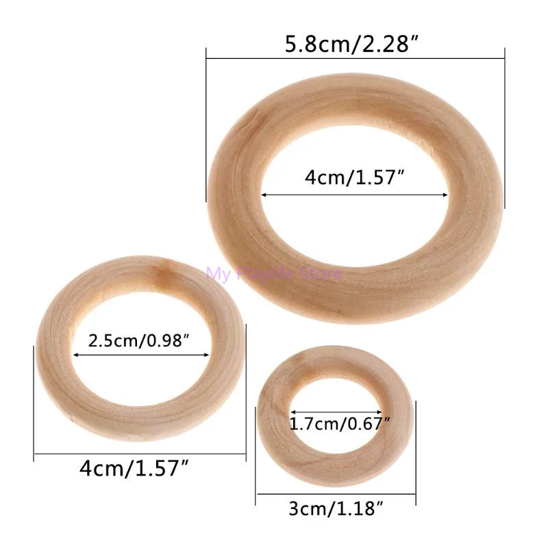 10 шт./партия плетеный абажур из натурального дерева кольцо попугая Птица Попугай