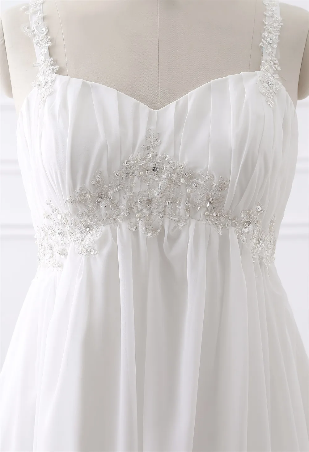 2018 настоящая фотография размера плюс свадебные платья спагетти Vestidos De Noiva