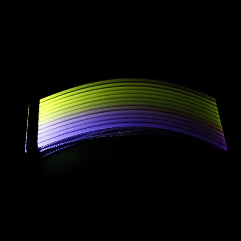 Радуга RGB удлинитель питания для 24Pin к материнской плате или 8Pin + GPU/кабель