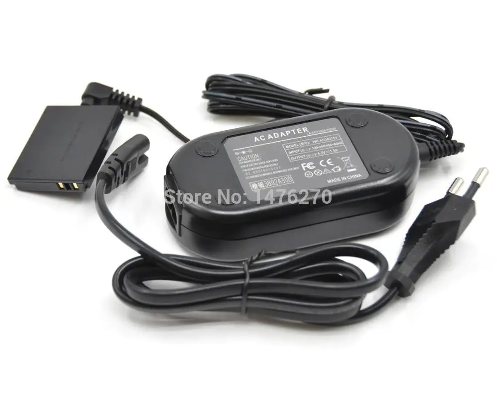 ACK DC40 адаптер питания переменного тока CA PS500 + DR 40 NB 6LH 6L NB6L пустышка батарея для Canon