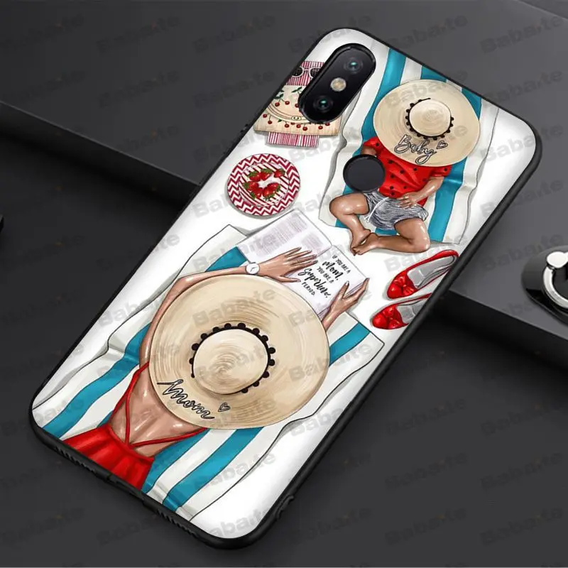 Чехол для телефона Babaite VOGUE мягкий силиконовый чехол redmi 5plus note5A note4x note6pro |