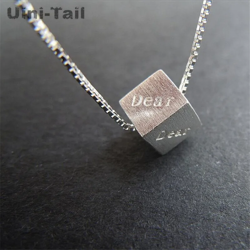 Ювелирные изделия Uini-Tail из стерлингового серебра 925 пробы корейская мода