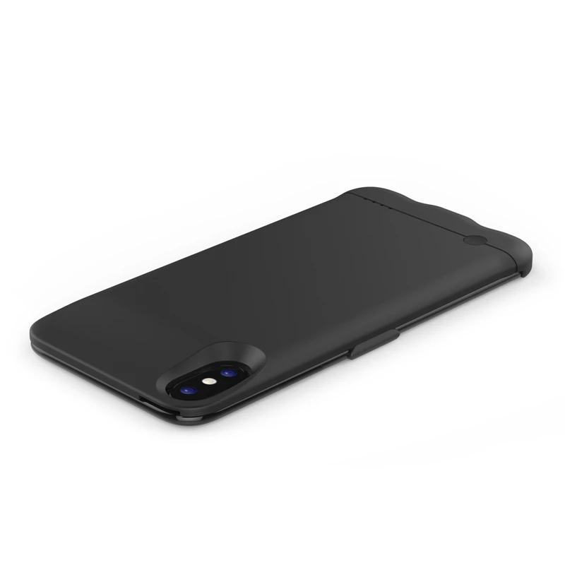 KQJYS 5200mAh портативный пластиковый чехол для батареи для iPhone X резервный аккумулятор для iPhone X чехол для батареи