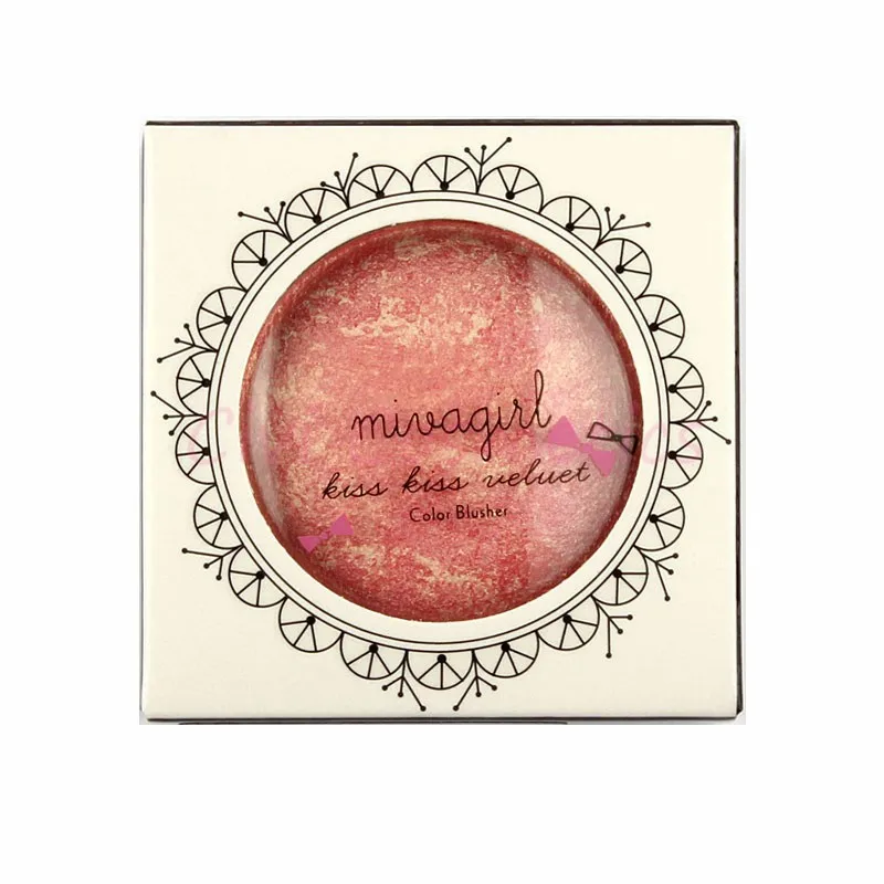 Палетка для выпечки румяна 1 шт. щек макияжа 8 цветов оптовая продажа|baked blush