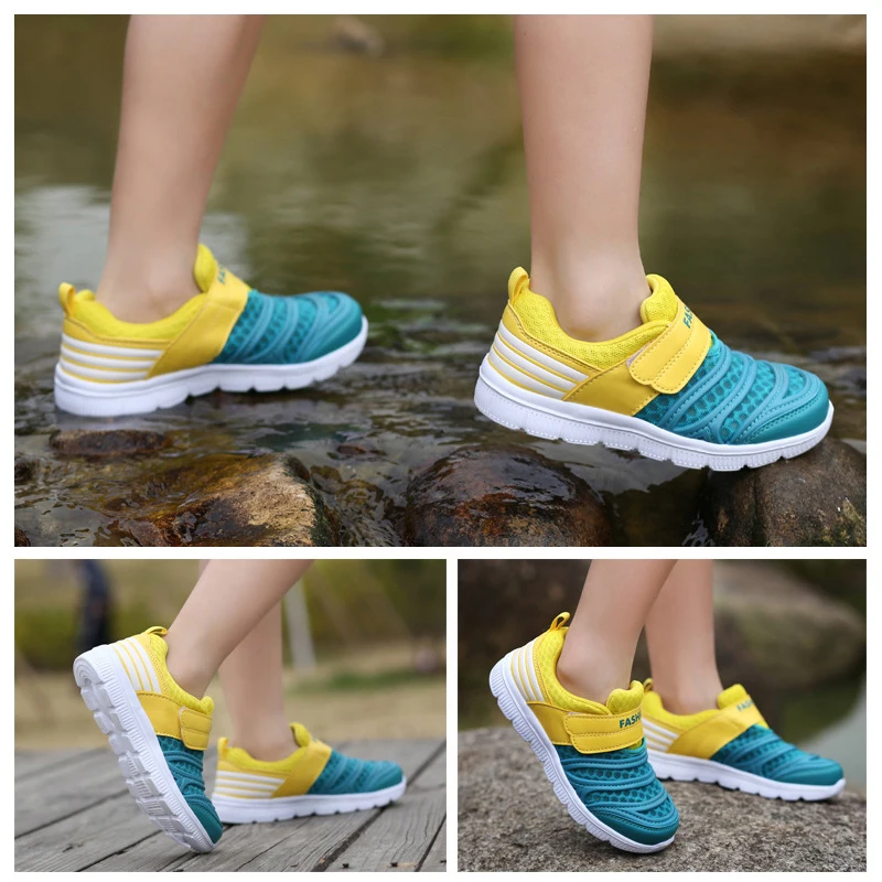 Casual Shoes Kids Girls Breathable Mesh Running 2018 Summer New Arrival Sport for Boys Sneakers | Детская одежда и обувь
