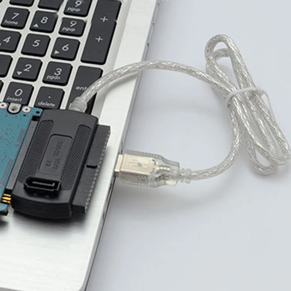 IDE SATA к USB 2,0 адаптер конвертер кабель для 2,5 3,5 дюйма жесткого диска 1 шт
